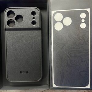 dbrand Grip Case Matte Black iPhone 17 Pro Max Black Topo Skin New Open Box